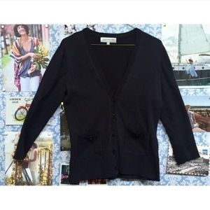 Jones New York Black Cardigan